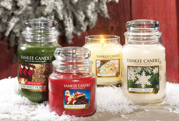 xmas yankee candles