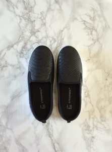 shoes on marble