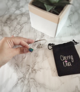 gorgeous cherry diva bangle