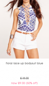 missguided floral
