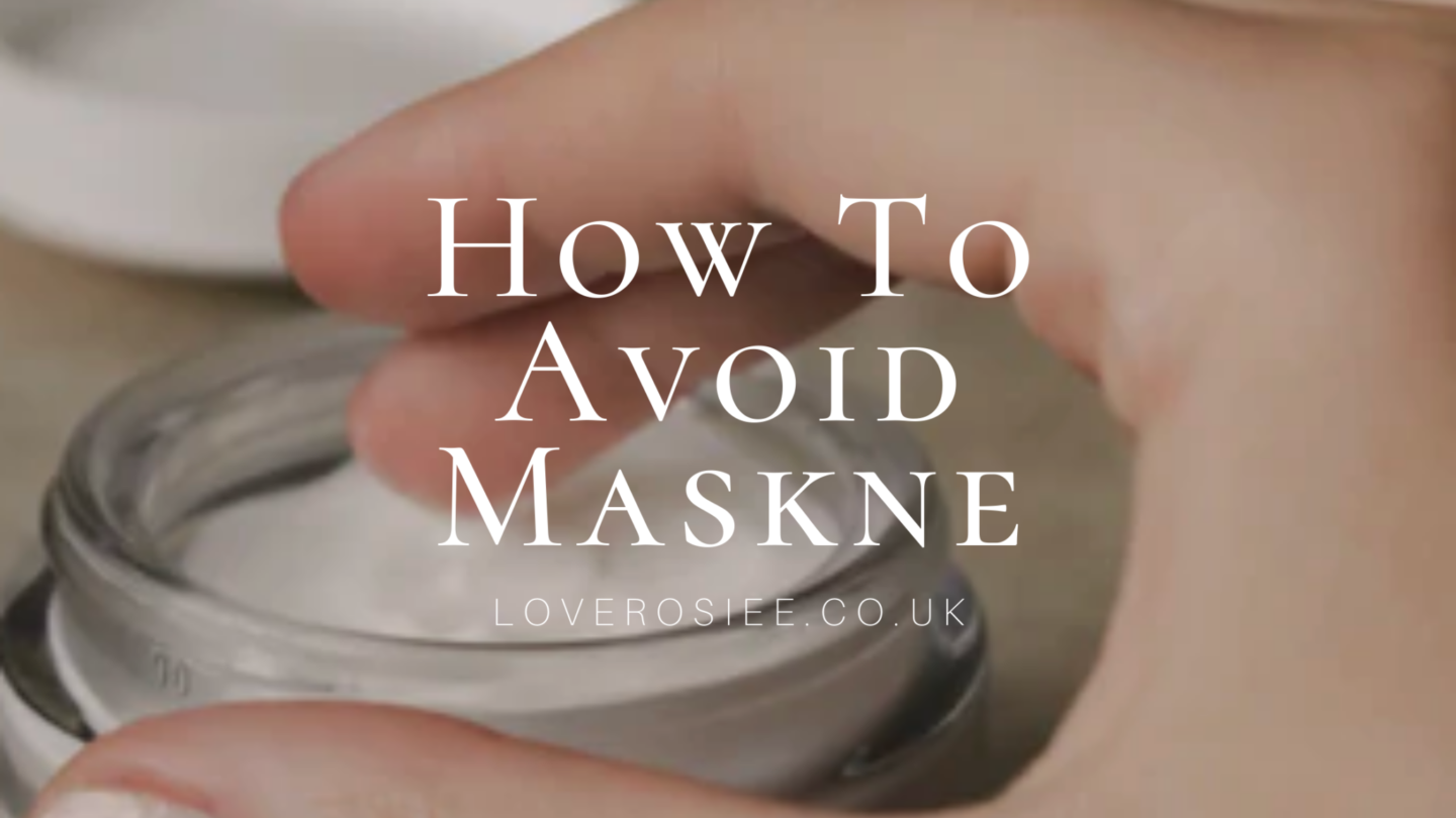 How To Avoid Maskne