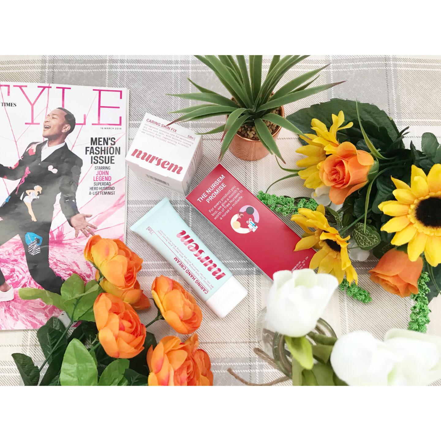 Nursem Flatlay photo