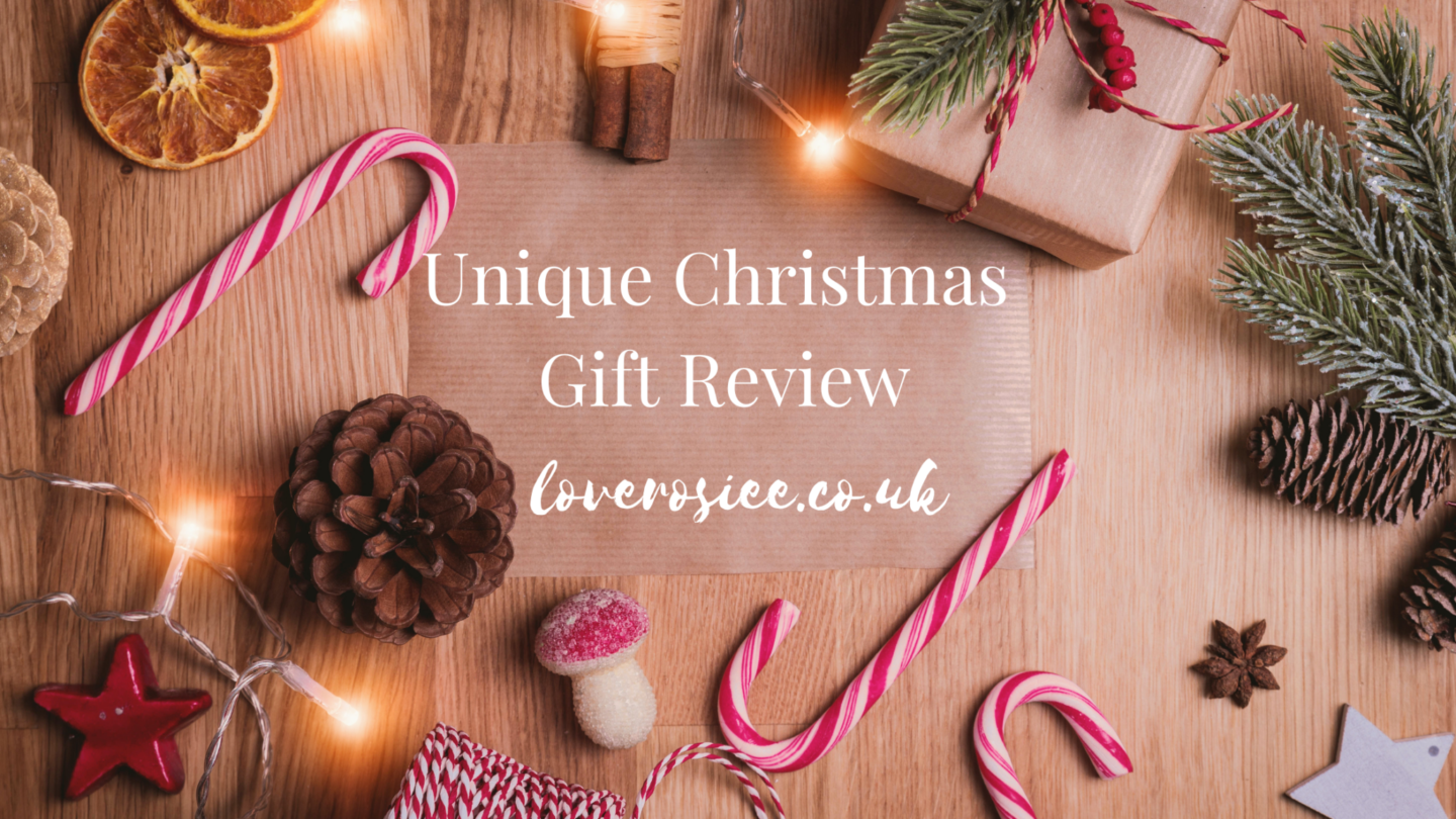 Unique Christmas Gift Review from LoveRosiee.co.uk