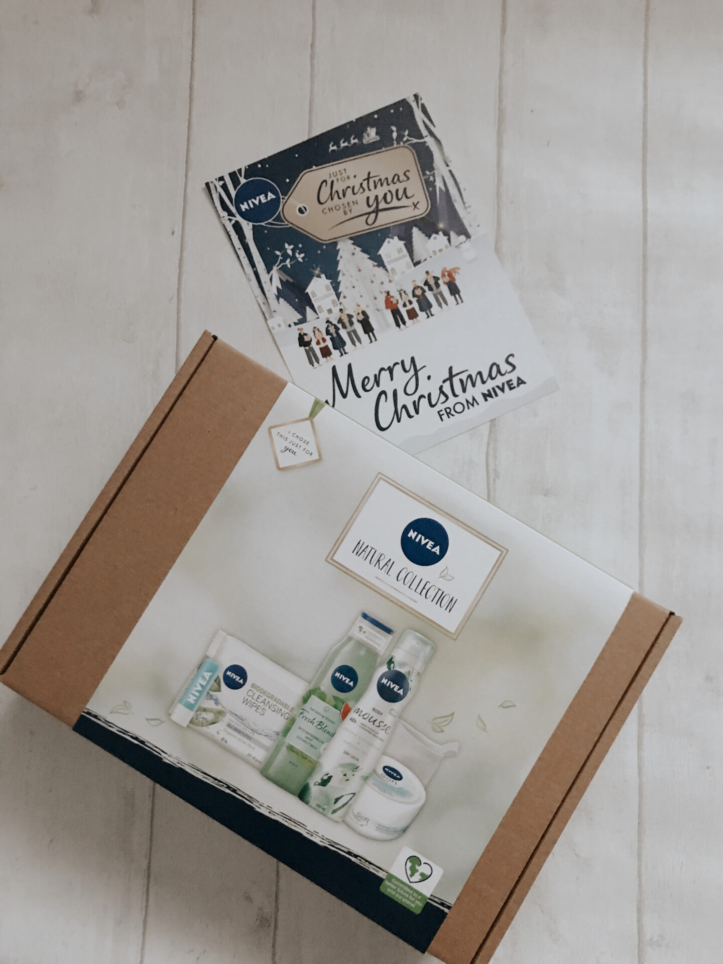 Nivea Natural Collection Gift box