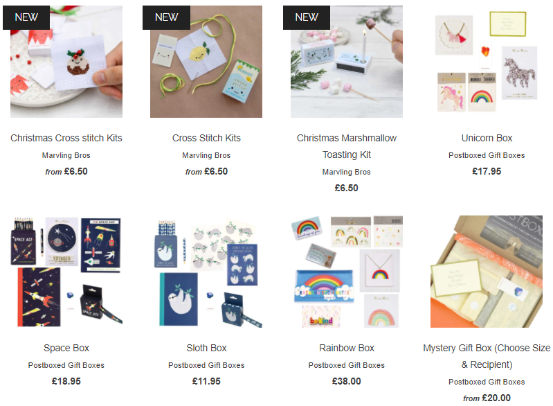 Postboxed Christmas Gifts review
