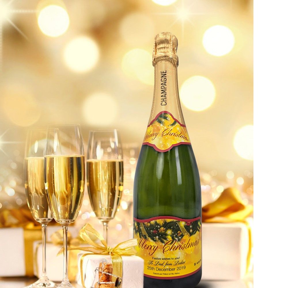 Say It With Champers Christmas gift
