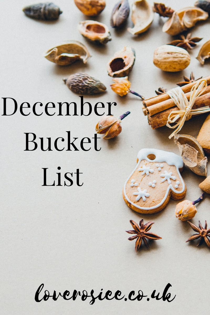 December Bucket List