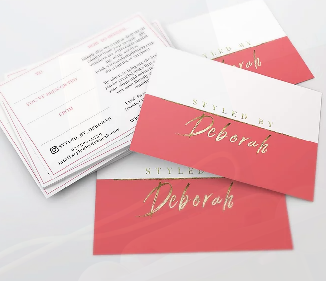 Styled By Deborah gift vouchers